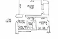 Wohnung 1 zimmer 36 m² Wizebsk, Belarus