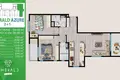 Appartement 3 chambres 96 m² Mezitli, Turquie