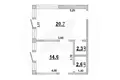 Shop 40 m² in Brest, Belarus