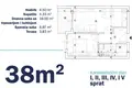 Mieszkanie 2 pokoi 38 m² Becici, Czarnogóra