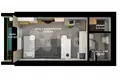 Appartement 2 chambres 26 m² okres Brno mesto, République tchèque