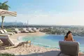 Complexe résidentiel Penthouses in the new residential complex Voxa with swimming pools, a garden and a mini golf, JVT, Dubai, UAE