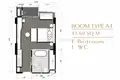 Piso independiente 1 habitacion 37 m² Ban Bang Thao, Tailandia
