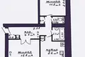 2 room apartment 49 m² Akciabrski, Belarus
