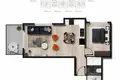 Wohnung 44 m² Alanya, Türkei