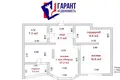 Wohnung 2 zimmer 73 m² Minsk, Belarus