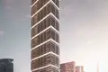 Жилой комплекс Новая высотная резиденция One by Binghatti с бассейнами и теннисным кортом в центральном районе Business Bay, Дубай, ОАЭ