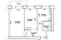 Wohnung 2 zimmer 41 m² Minsk, Belarus