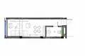 1 room apartment 23 m² Sochi, Russia