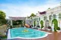 Complejo residencial New luxury Aqua Flora Residence with gardens, swimming pools and a kids' adventure park, Al Barsha South, Dubai, UAE