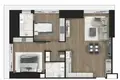 Квартира 2 комнаты 88 м² Шишли, Турция