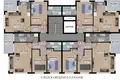 Penthouse 1 bedroom 55 m² Alanya, Turkey