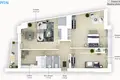 Apartamento 3 habitaciones 82 m² Vilna, Lituania