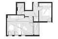 Apartamento 1 habitacion 51 m² Kotor, Montenegro