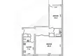 2 room apartment 65 m² Brest, Belarus