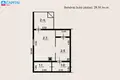 Wohnung 2 zimmer 40 m² Kariotiskes, Litauen