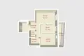 Квартира 2 комнаты 64 м² Минск, Беларусь