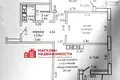 3 room apartment 81 m² Hrodna, Belarus