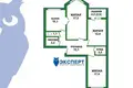 Квартира 3 комнаты 79 м² Минск, Беларусь