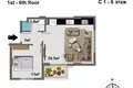 Apartamento 51 m² Mahmutlar, Turquía