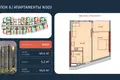 1 bedroom apartment 46 m² Batumi, Georgia