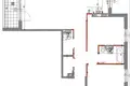 3 room apartment 71 m² Warsaw, Poland