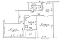2 room apartment 57 m² Hrodna, Belarus