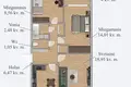 Apartamento 3 habitaciones 60 m² Kaunas, Lituania