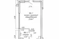 1 room apartment 29 m² Minsk, Belarus