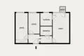 2 bedroom apartment 47 m² Warsaw, Poland