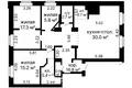Wohnung 3 zimmer 96 m² Minsk, Belarus