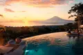 Residential complex New villas with pools and ocean views in Jimbaran, Bali, Indonesia