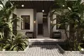 Wohnkomplex Modern apartment complex with jungle views in Ubud, Bali, Indonesia