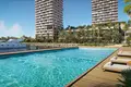Complexe résidentiel Luxury penthouses in the new high-rise Orise Residence with a pool and panoramic views of the sea and the city, Dubai Maritime City, Dubai