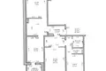 3 room apartment 83 m² Homyel, Belarus