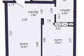 Квартира 1 комната 46 м² Минск, Беларусь