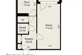 Apartamento 1 habitación 33 m² Minsk, Belarús