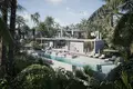 Complexe résidentiel New complex of villas and townhouses with swimming pools, a shopping mall and restaurants, Ubud, Bali, Indonesia