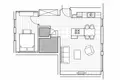 Wohnung 2 zimmer 54 m² Warschau, Polen