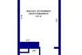 Wohnung 1 zimmer 25 m² Fanipal, Belarus