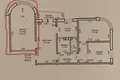 Appartement 3 chambres 78 m² Homiel, Bélarus