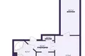 Appartement 3 chambres 59 m² Salihorsk, Bélarus