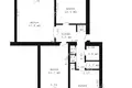 3 room apartment 67 m² Kaviardziaki, Belarus