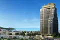 Complexe résidentiel New high-rise residence with swimming pools, waterfalls and jacuzzis, Pattaya, Thailand
