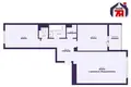 Квартира 3 комнаты 68 м² Минск, Беларусь