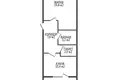 1 room apartment 46 m² Lida, Belarus