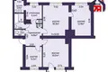 Wohnung 4 zimmer 81 m² Kalodziscanski sielski Saviet, Belarus