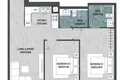 Mieszkanie 3 pokoi 92 m² Dubaj, Emiraty Arabskie