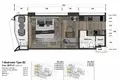 Apartamento 1 habitacion 38 m² Karon, Tailandia