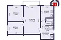 3 room apartment 50 m² Minsk, Belarus